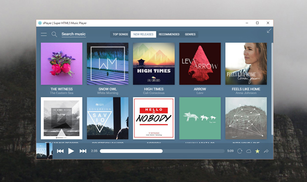 Sprayer | App de desktop html5